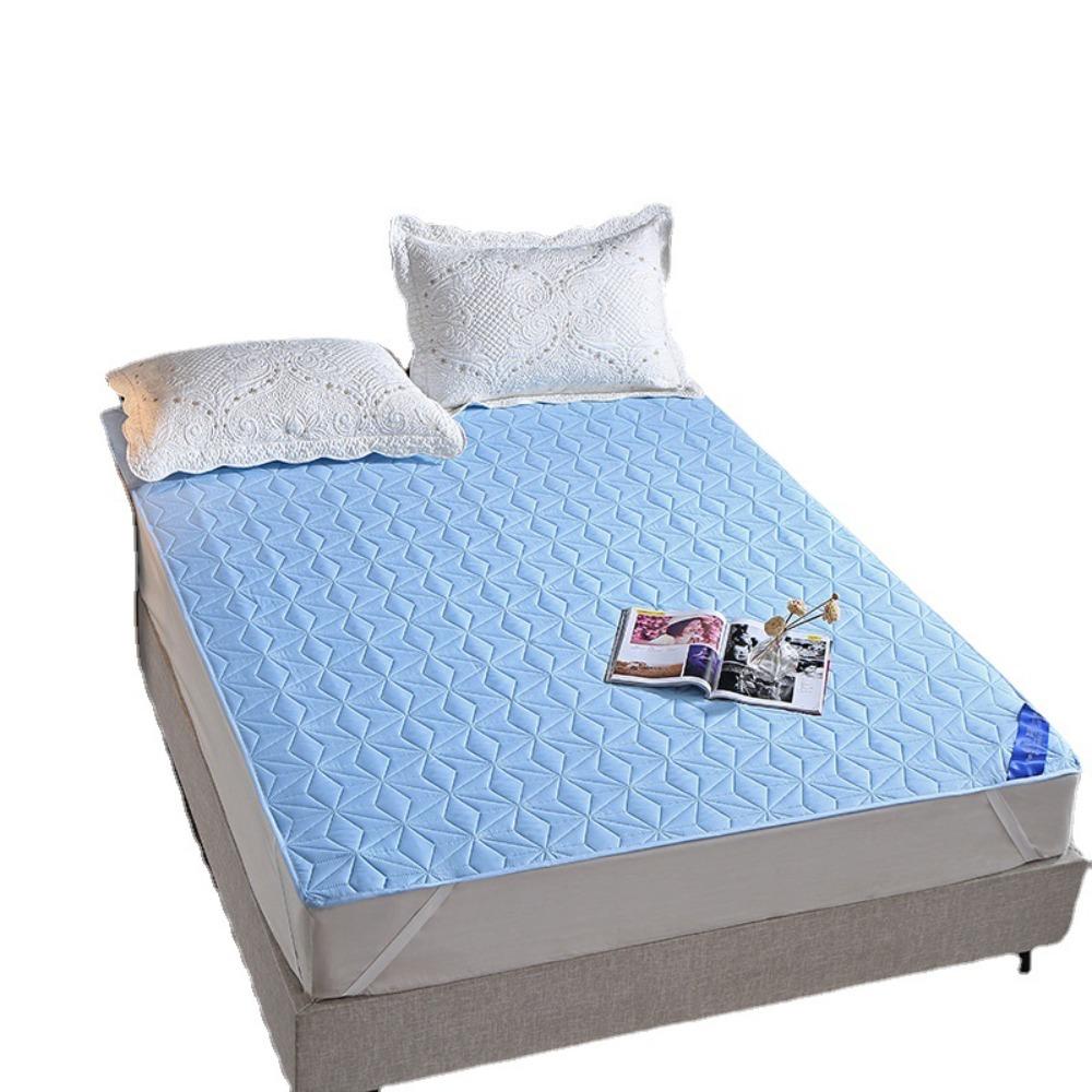 Non-slip Mattress Pad Anti Dust Bed Cover Protectors Pads Throw Mattress  Elderly