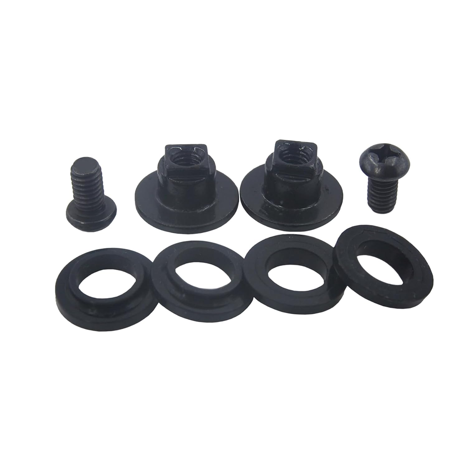 2PCS Rear Window Latch Bolt Nut Screw Cab Quarter Glass Latch Compatible With Toyota Sienna GSL ASL 2003-2017
