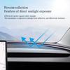 Suede Dashboard Anti-UV Mat For Tesla Model Y Juniper 2025-2026 Model 3 Highland 2024-2026 Center Console Sunshade Protector Pad