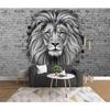 Southeast Asian Animal Wallpapers Lion Mural Living Room Bedroom Tv Background Wall Paper Home Decor