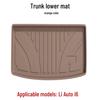 Ideal I6 Car Floor Mats & Trunk Mat - TPE Black, Fits 25 Models