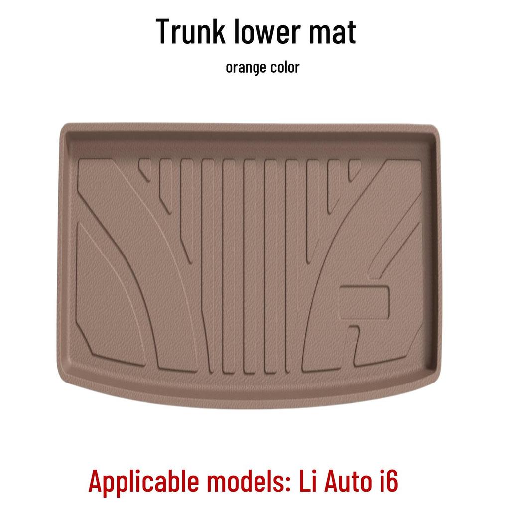 Ideal I6 Car Floor Mats & Trunk Mat - TPE Black, Fits 25 Models