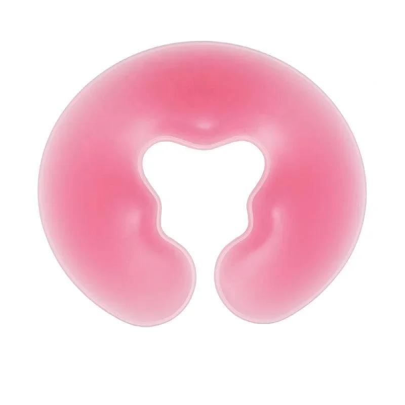 Silicone Face Pillow SPA Beauty Pad Neck Support for Beauty Salon Message SPA Headrest Cushion Cradle Nursing Cushion Pad