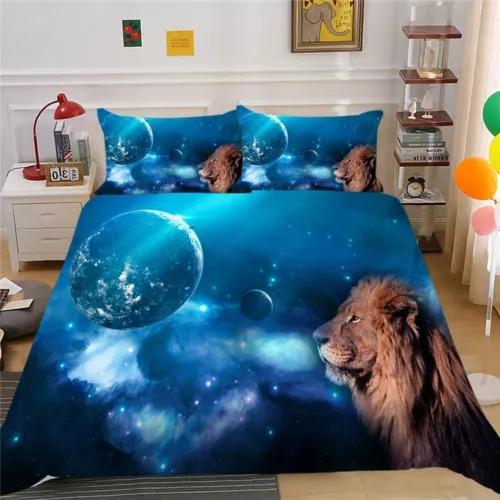 Comforter Fantasy Lion Bedding Decoration Gift First Choice Suitable For Children Boys Girls And Adults Warm Soft Breathable