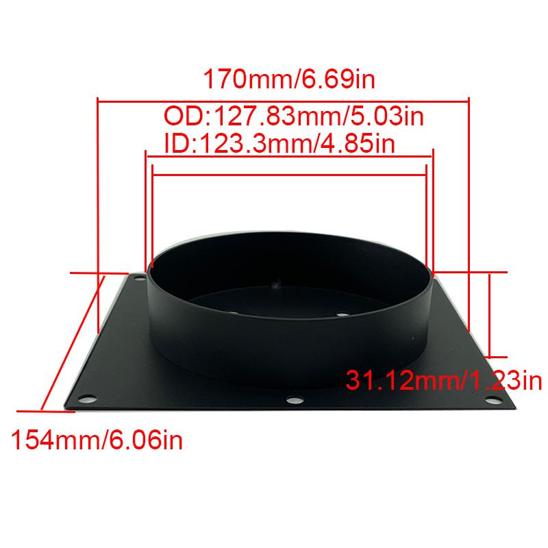 30mm 40mm 60mm Car Air Diesel Heater Upgraded Base Mounting Bracket Floor Plate For Eberspacher Webasto Car Truck VAN Camper RV 30mm