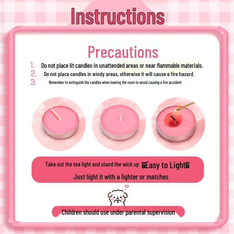 Sealing Wax Tea Light Candles (100 Count)