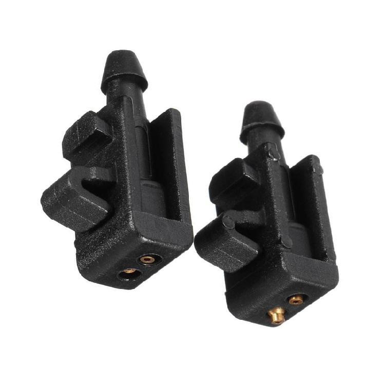 2Pcs Vehicle Windshield Cleaning Washer Nozzle for Megane 2 Scenic2 8200082347