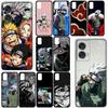 for Samsung Galaxy S22 S21 S20 Fe Ultra S9 Plus + A13 A22 M21 M31 M55 M15 Phone Case Uchiha Sasuke Akatsuki Narutos Kakashi