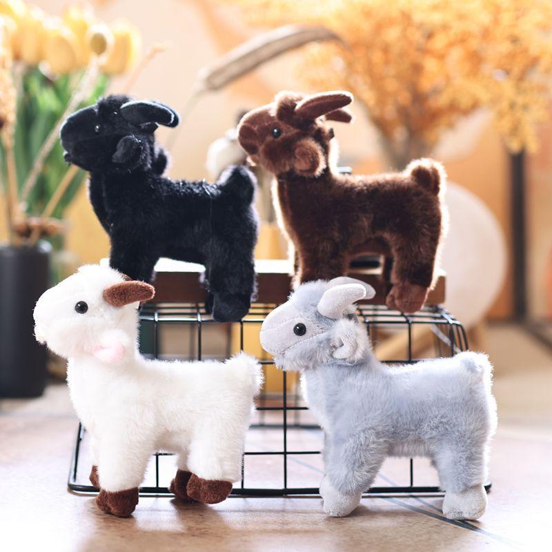 Plush Sheep Keychain With Soft Pp Cotton For Bag Decoration And Gift Idea