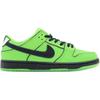 Les Super Nanas x Nike Dunk Low Pro SB QS PS Buttercup Chaussures pour Enfants Vert Vert Moyen Noir FZ8832-300