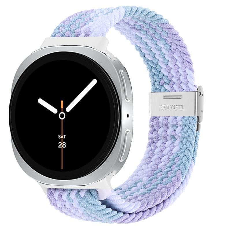 Braided Solo Loop for Samsung Galaxy Watch 8 strap 40mm 44mm sport pulseira Bracelet correa Galaxy watch8 8 classic 46mm band