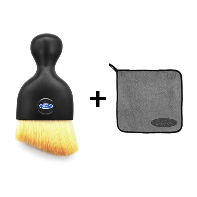 Car Wash Microfiber Towel Car Dust Brush Cleaning Brush For Ford Mustang Focus3 2 Transit Ecosport Edge Fiesta Car Cleaning Tool