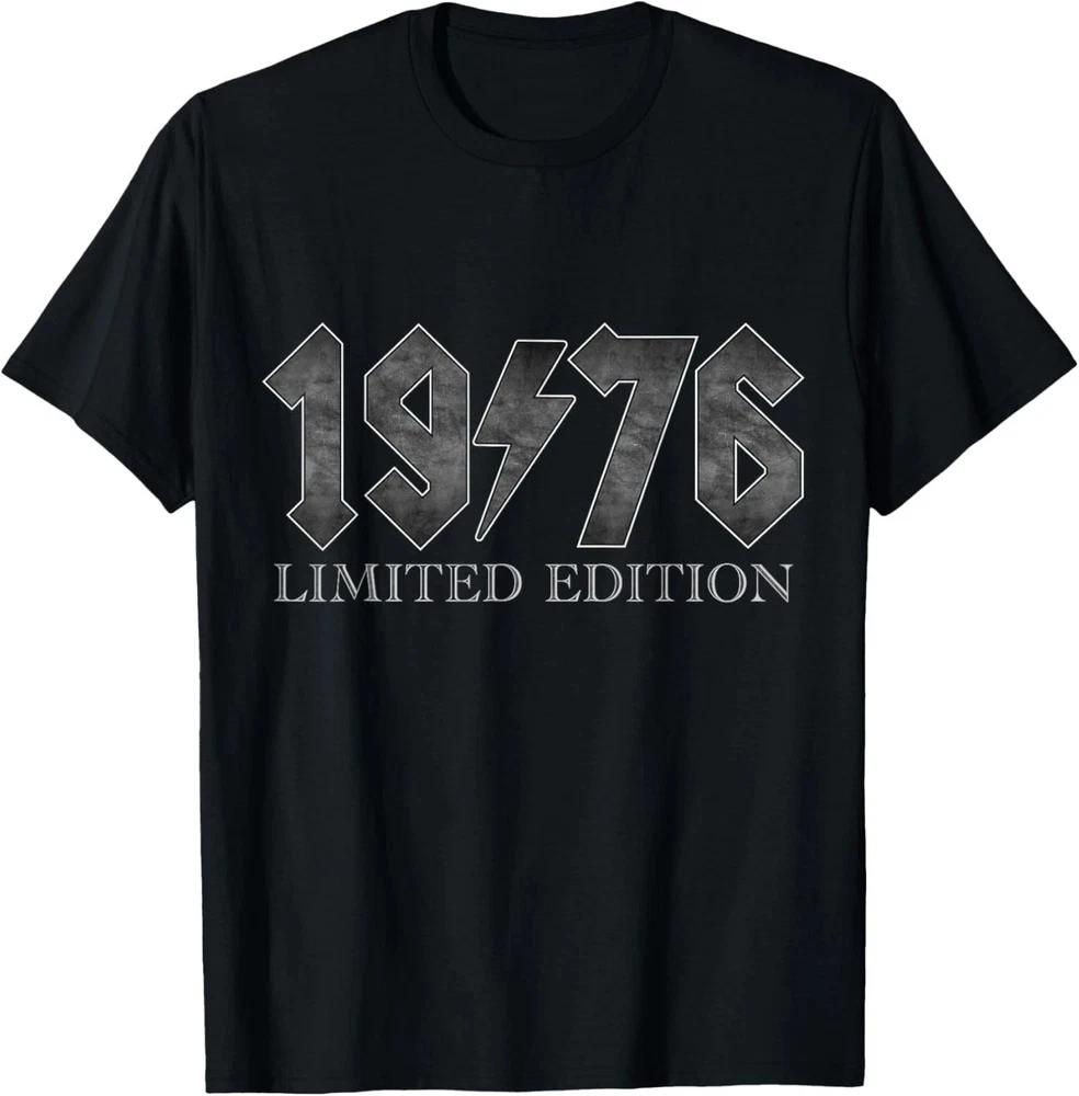 1976 Classic 50 Years Old Bday 50th Birthday Rock Unisex TShirt S