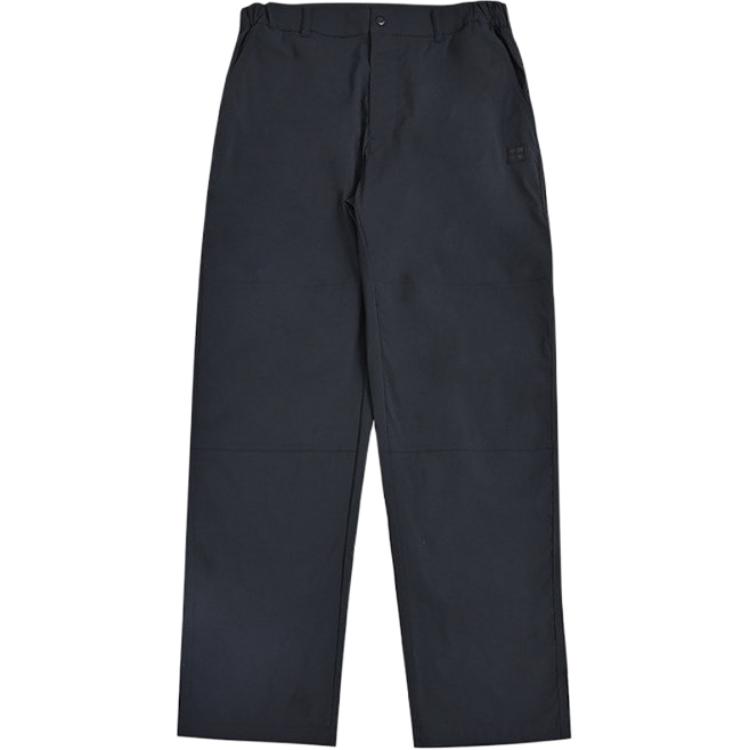 Li Ning Удобные Универсальные Простые Свободные Средняя Посадка Спортивные Длинные Брюки Мужские Брюки AYKW313-3