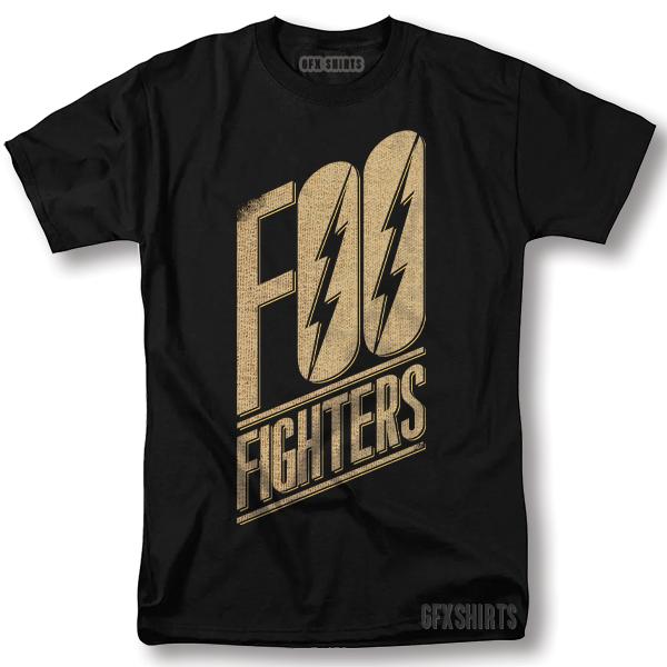 Foo Fighters Shirt Rock Concert Tour Merch Vntg Graphic Design T-Shirt