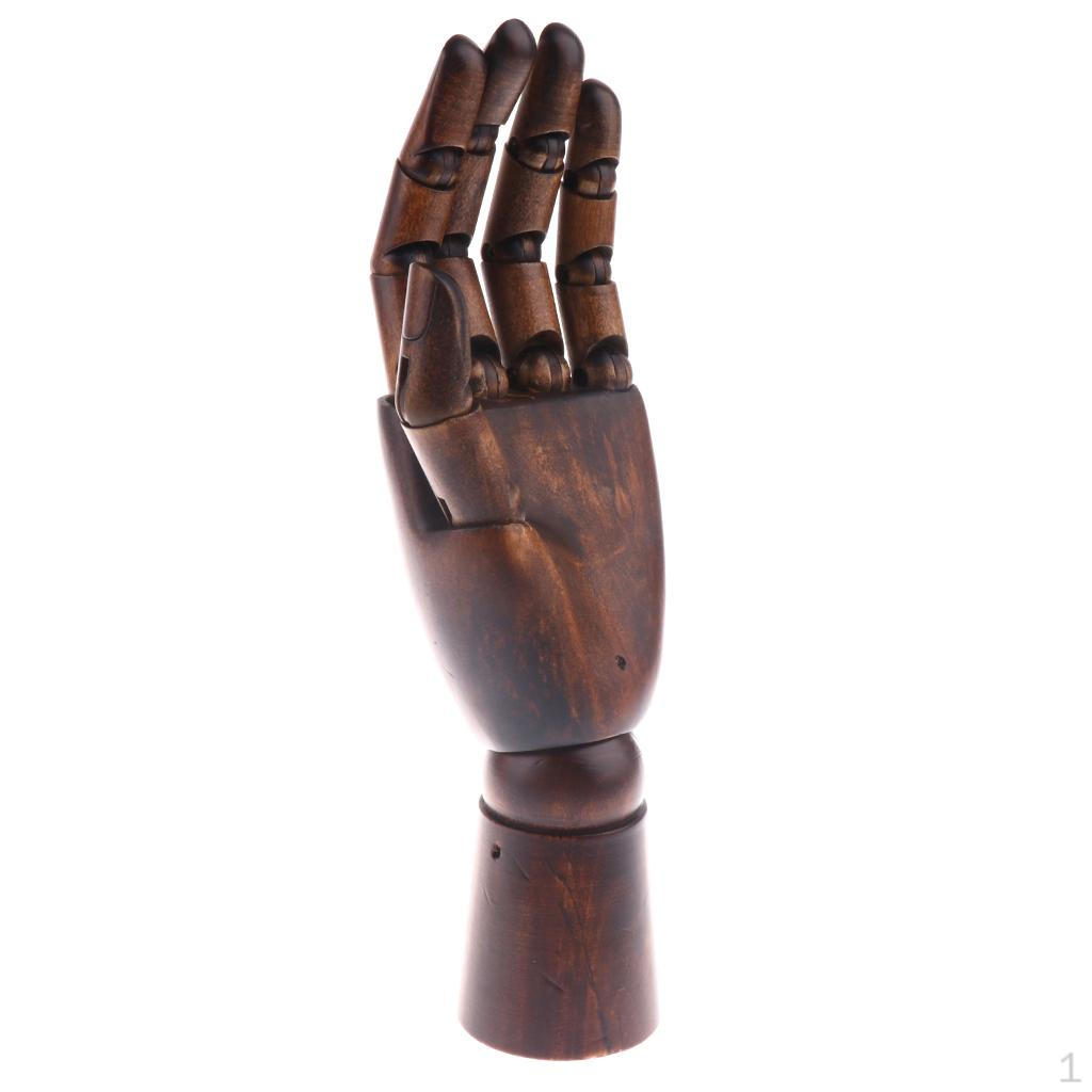 Fingers Model Ring Bracelet Bangle Jewelry Display Coppery