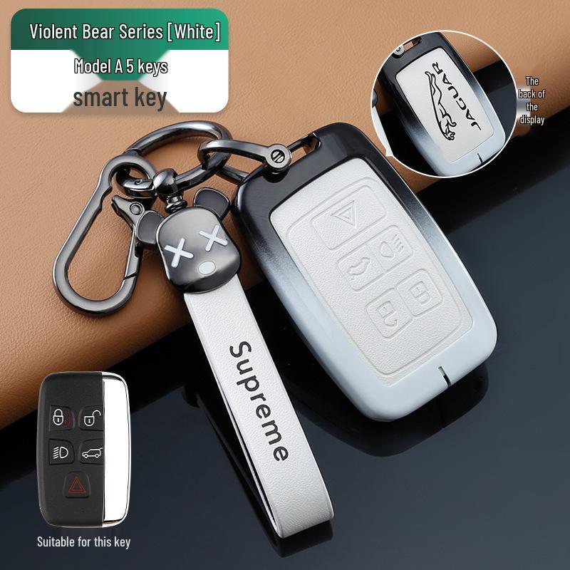 Špičkové pouzdro na klíč pro modely Jaguar: XFL, XEL, F-Pace, F-Type, I-Pace, XJ, XE - Unisex Design