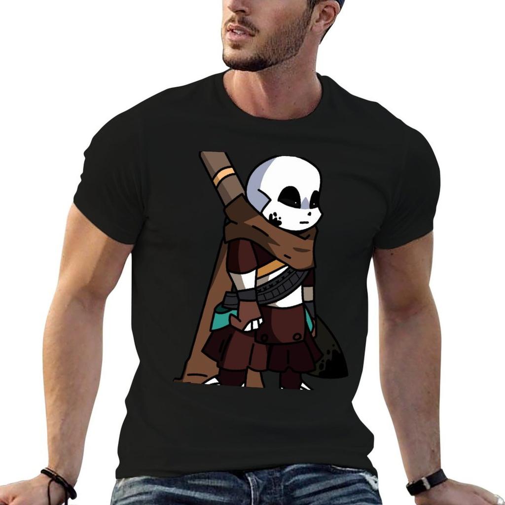Ink Sans FnF X-event Mod T-Shirt Summer Casual Tee Shirt