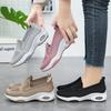Pantofi sport casual de damă la modă, cu talpă plată, respirabili, tricotati, de primăvară-toamnă, pantofi de tenis sportivi, pantofi de mers pentru femei, la modă, slip-on, cu talpă moale