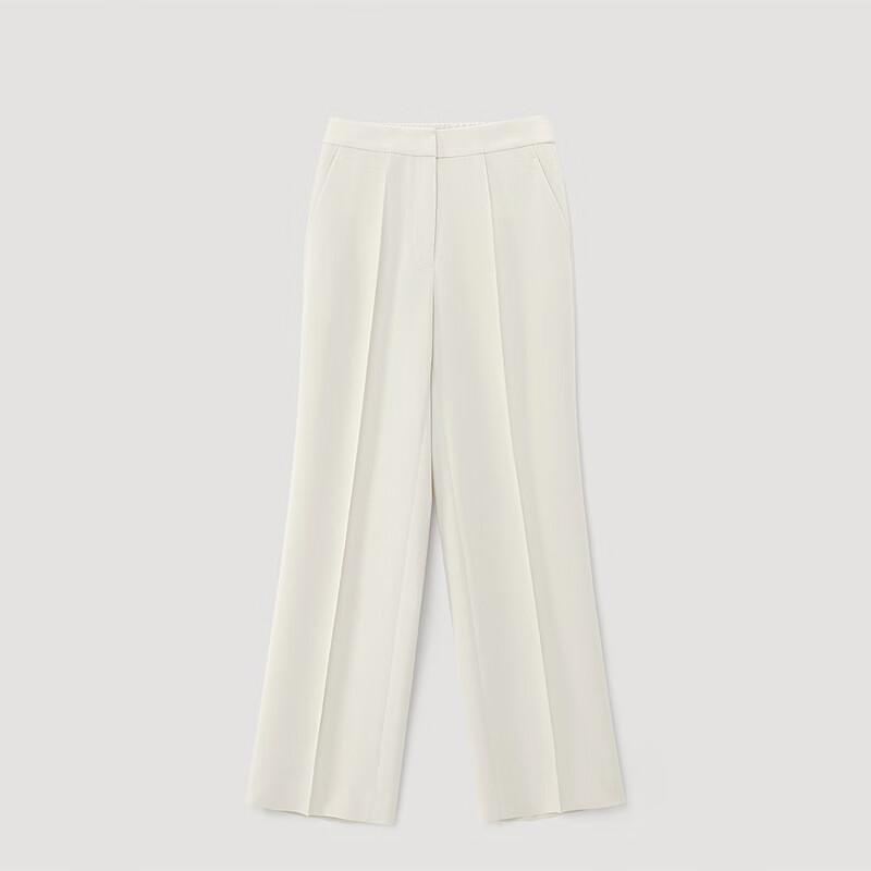 OVVOVV Women's Acetate Straight Casual Trousers