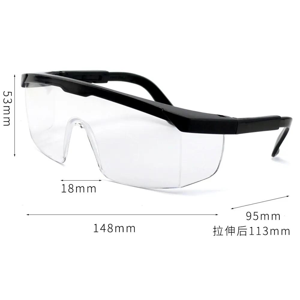 ANSI Z87.1 Safety Goggles - Anti-Fog Windproof/Dustproof Eyewear with Splash Protection for Cycling & Work
