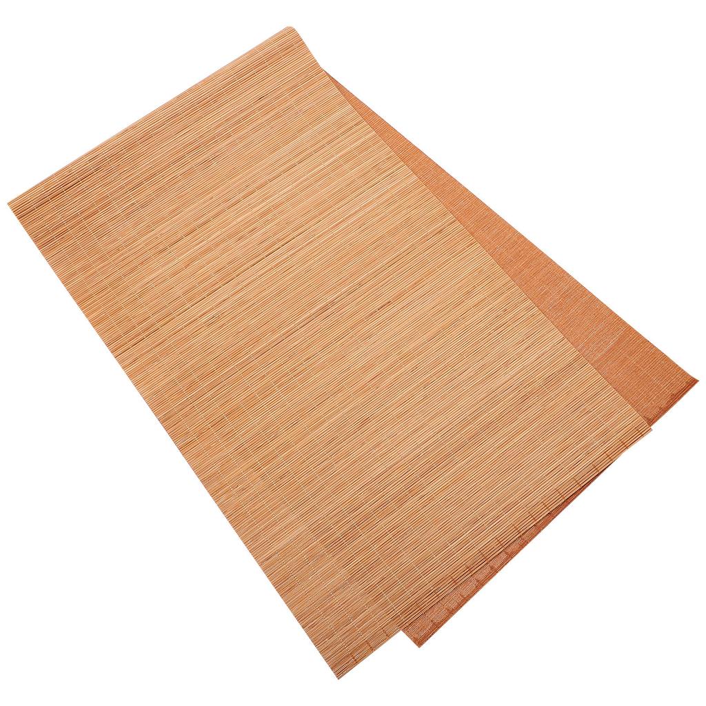 1Pcs Handcrafted Bamboo Tea Mat Versatile Table Runner for Tea Ceremony Table Decoration Heat Resistant Non Slip Washable