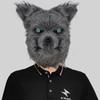 Open Stylish Mouth Wolf Face Mask Ideal For Halloween And Various Events Celebration