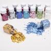 15 Colors Holographic Chunky Glitter 30G/Jar Laser Flakes Nail Glitter For Jewelry Making DIY Sewing Resin Art Craft Sequins