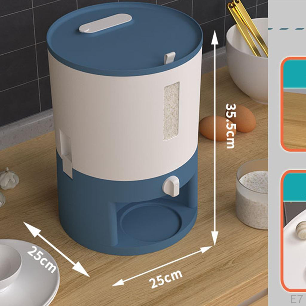 6KG Rice Storage Container Cereal Bin