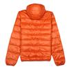 Nike Gray Duck Down Hooded Zipper Solid Color Long Sleeve Down Jacket Men outerwear 484510-832