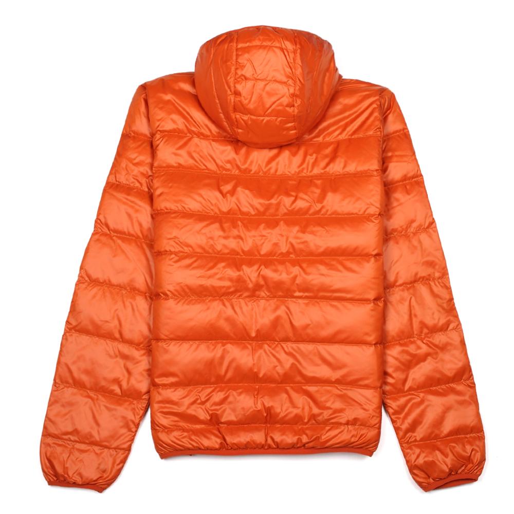 Nike Gray Duck Down Hooded Zipper Solid Color Long Sleeve Down Jacket Men outerwear 484510-832