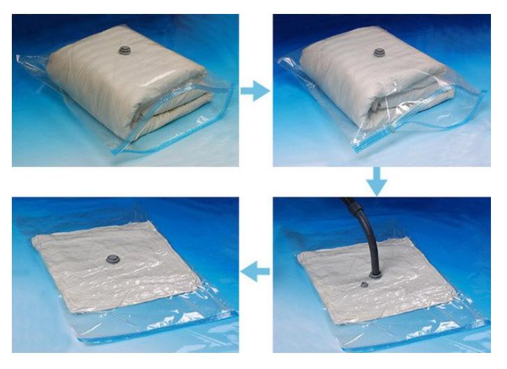 AG91 VACUUM CLOTHING BAG VACUUM BAGS 50x60