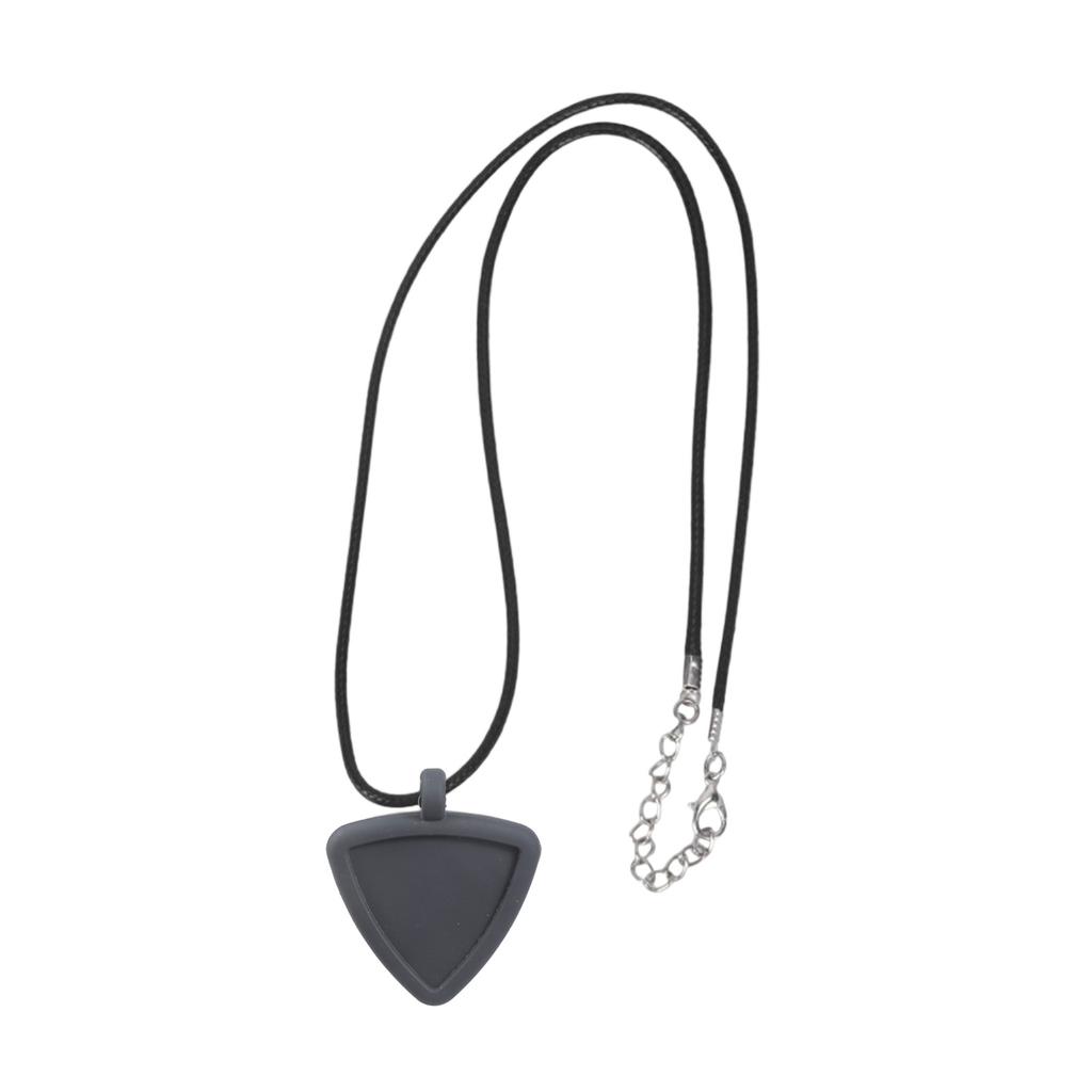 Adjustable Silicone Necklace Guitar Accessory Necklace for Guitar Pick Organization Electric Bass Musician Present