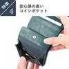 Boosters Minerva Box Mini Trifold Wallet for Men and Women, Compact, Genuine Leather with Card Pockets and Bill Compartment, Brand: Oliver