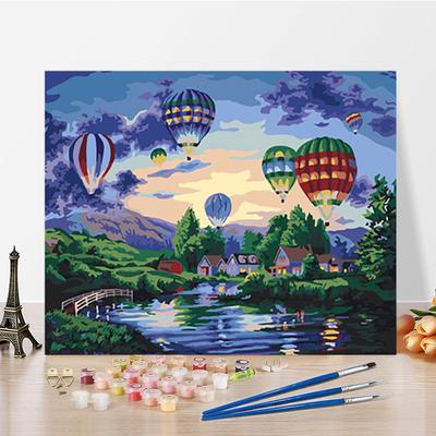 Dipingere con i Numeri Fai da Te Arte Decorazione Casa Pittura con Numeri Artigianato Hobby Pittura a Olio Digitale