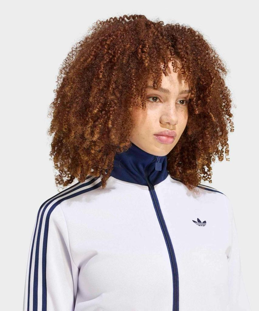 adidas Klasická bunda na track - Mrazivě fialová:Tmavě modrá / Kx4263