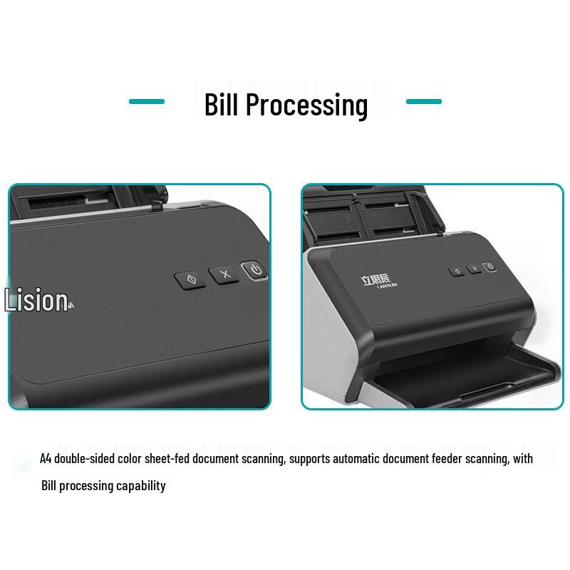 LANXUM G4245F A4 Color Duplex Document Scanner CN plug (adapter included)