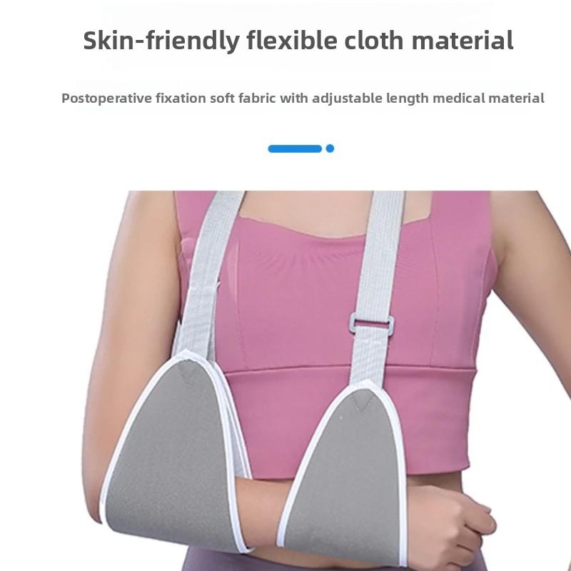 Premium Sling Arm & Forearm Support Brace - Adjustable Shoulder/Elbow Immobilizer with Breathable Mesh & Padded Comfort