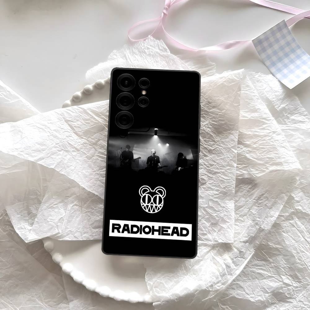 R-Radiohead Rock Band Phone Case For Samsung S 24 Fe 25 Ultra Plus 20 Lite 21 30 22 23 24 22 Ultra 5G Fundas