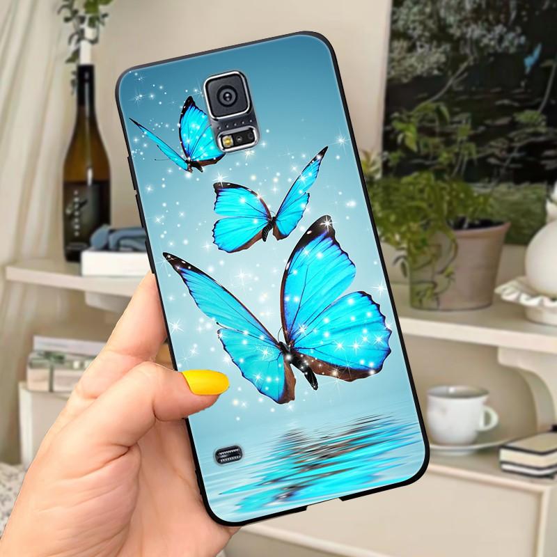 For Samsung s5 Case on For Samsung Galaxy S5 S 5 i9600 Soft Silicone Back Cover Silicone Case For Samsung S5 Neo Phone Cover