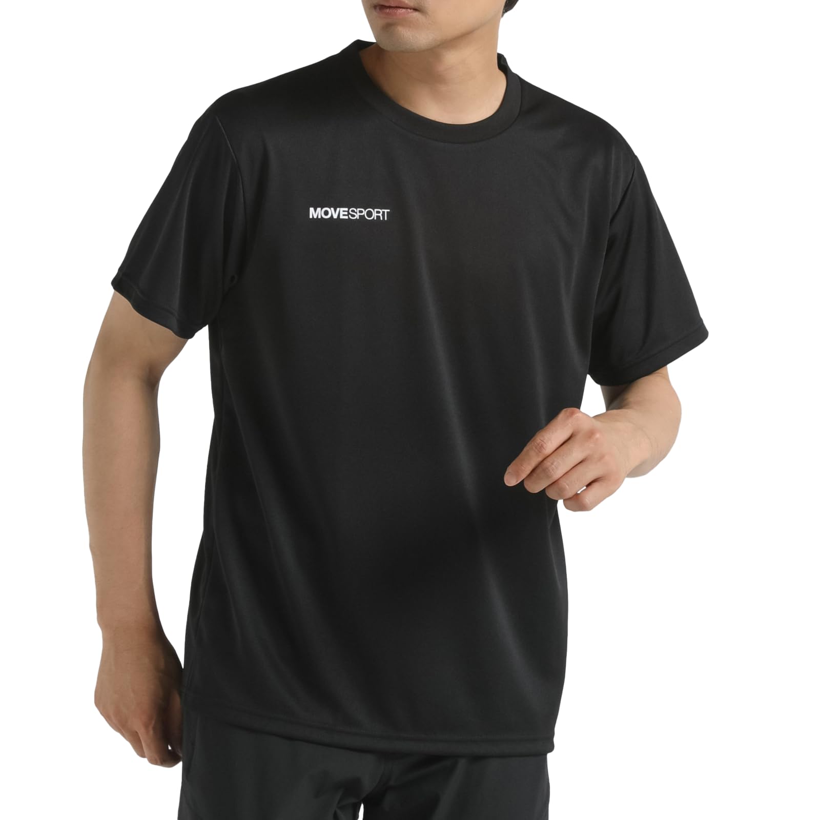 

Короткая спортивная кофта Quick Stretch One Point Dry L [DESCENTE] Футболка, Рукав, Шея, Впитывающая, Сушка, Тренировка, Нижнее белье, Мужская, Женская, Унисекс,