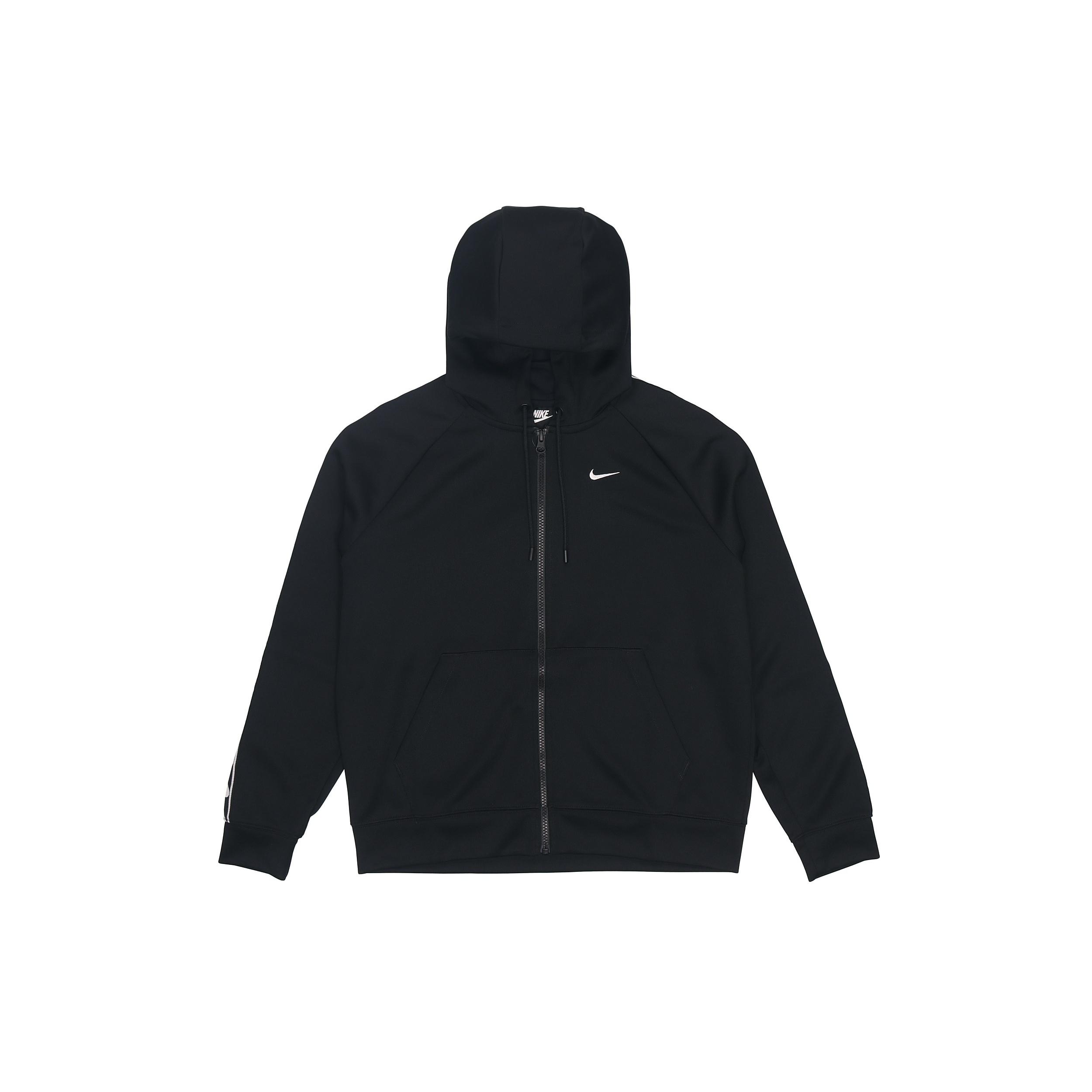 (WMNS) Nike Side Logo Zipper Hooded Jacket Black Women s BV3448-010 S