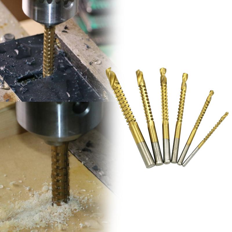Highspeed Steel Grooving Drill Bits Set For Woodworking And Carpentry Professionals
