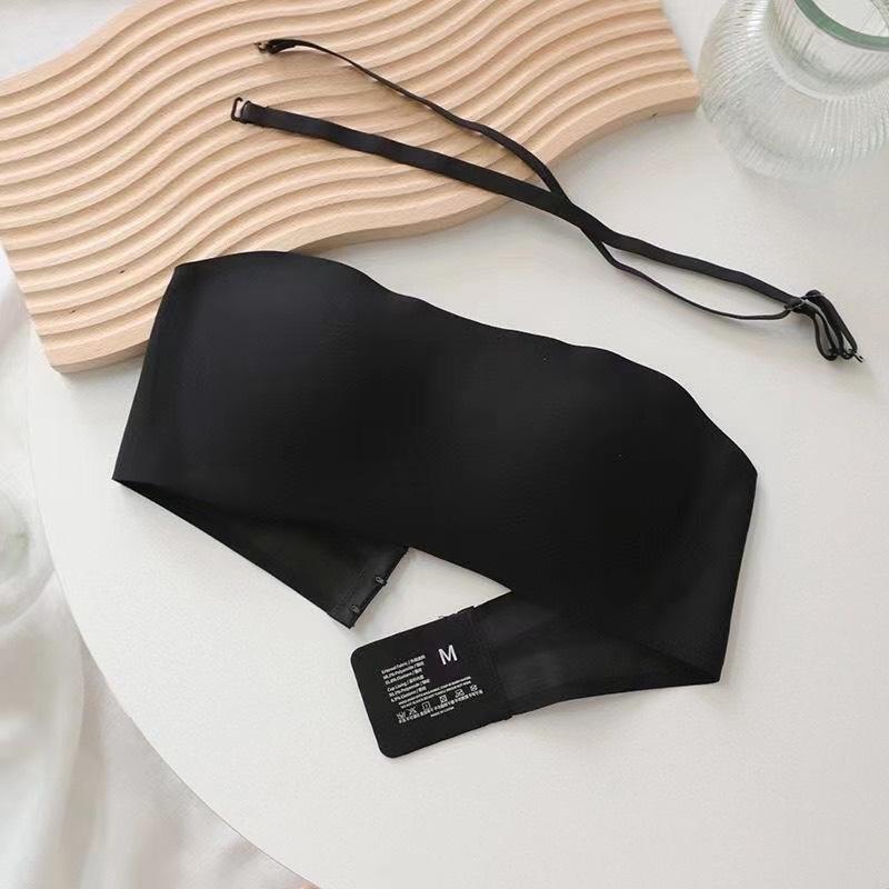 South East Asia Vietnam Thailand Ladies Traceless Vest Comfortable Gathering Side Bras Vietnam Thailand Spot S fits 32/70ab cup чёрный