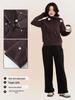 Giacca con Cappuccio in Tessuto Air Layer da Donna - Cardigan a Maglia Larga Autunnale Felpa