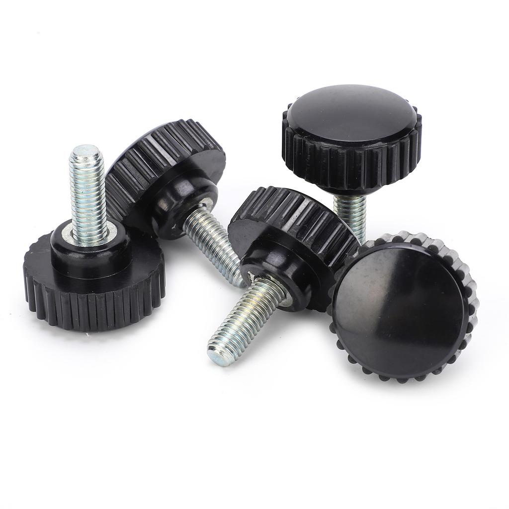 5Pcs Clamping Knob Screw Handgrips Male Thread Hand Tightening Fasteners M8x32x20