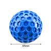 Indestructible Interactive Honeycomb Waterproof Squeaky Chew Cleans Ball