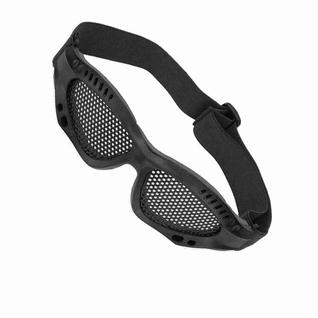 Occhiali da Gioco CS con Occhiello in Rete Metallica e Cinturino( verde)