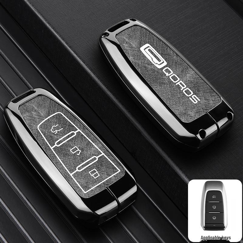 Qoros Key Covers: Compatible with Qoros 5, 2020 Qoros 7, Qoros 3 Urban SUV - Creative Car Bag Buckle Included