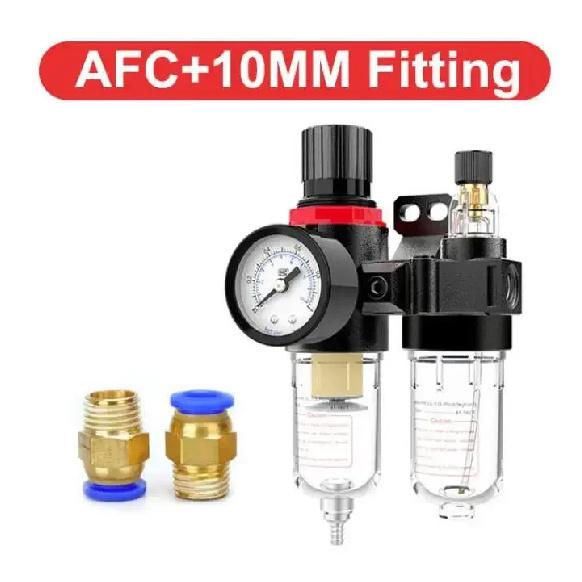 AFC-2000 Oil Water Separator Regulator Trap Filter Airbrush Air Compressor Pressure Reducing 1/4 1pc